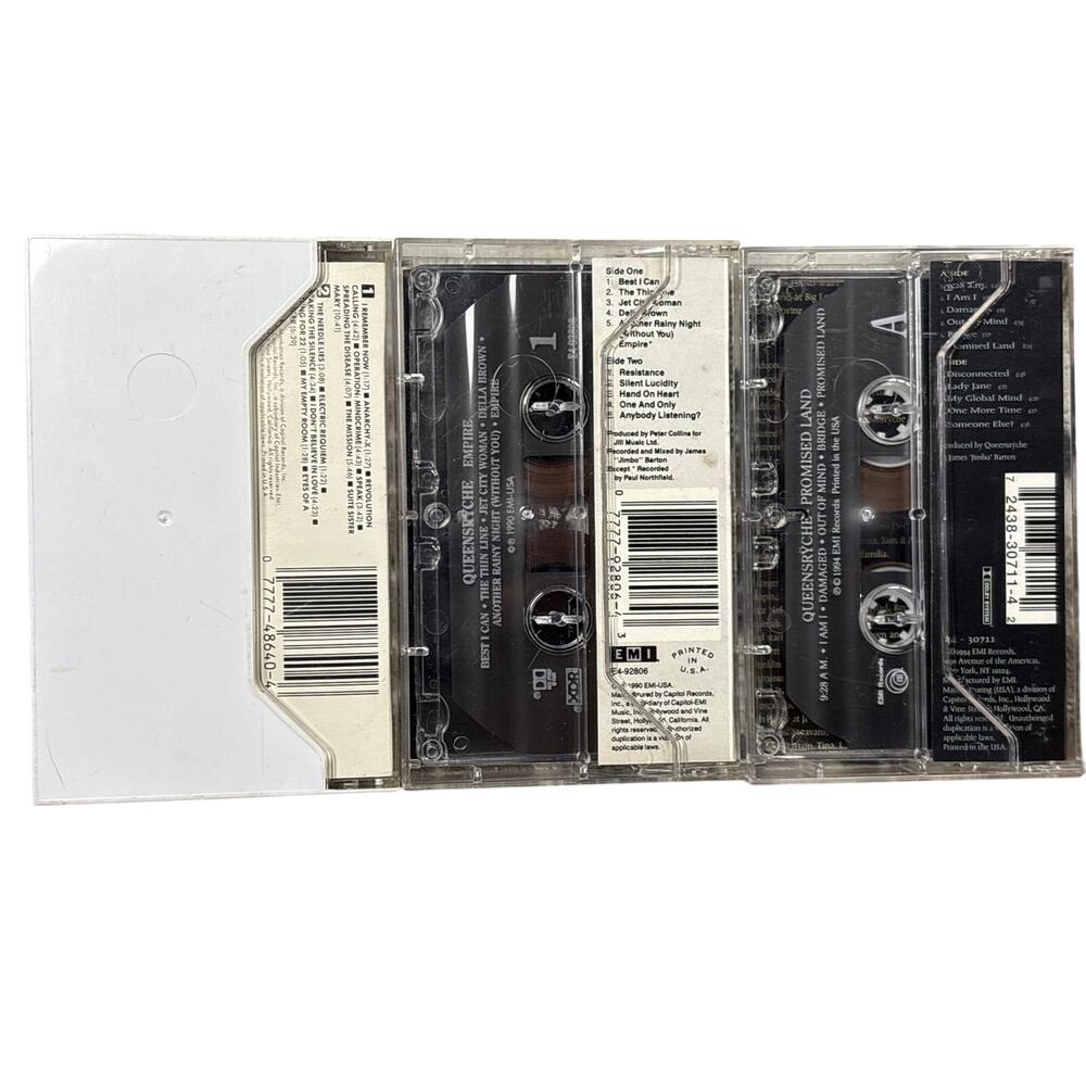 Queensrÿche casette tape bundle Operation: Mindcrime Empire Promised Land - Picture 2 of 6